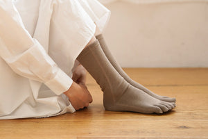 Wool Cotton Five Finger Socks / memeri