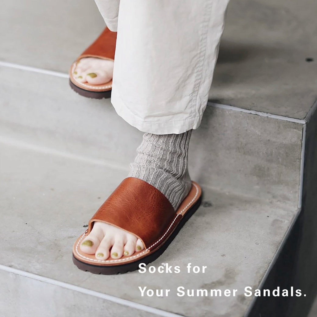 Socks for Your Summer Sandals.