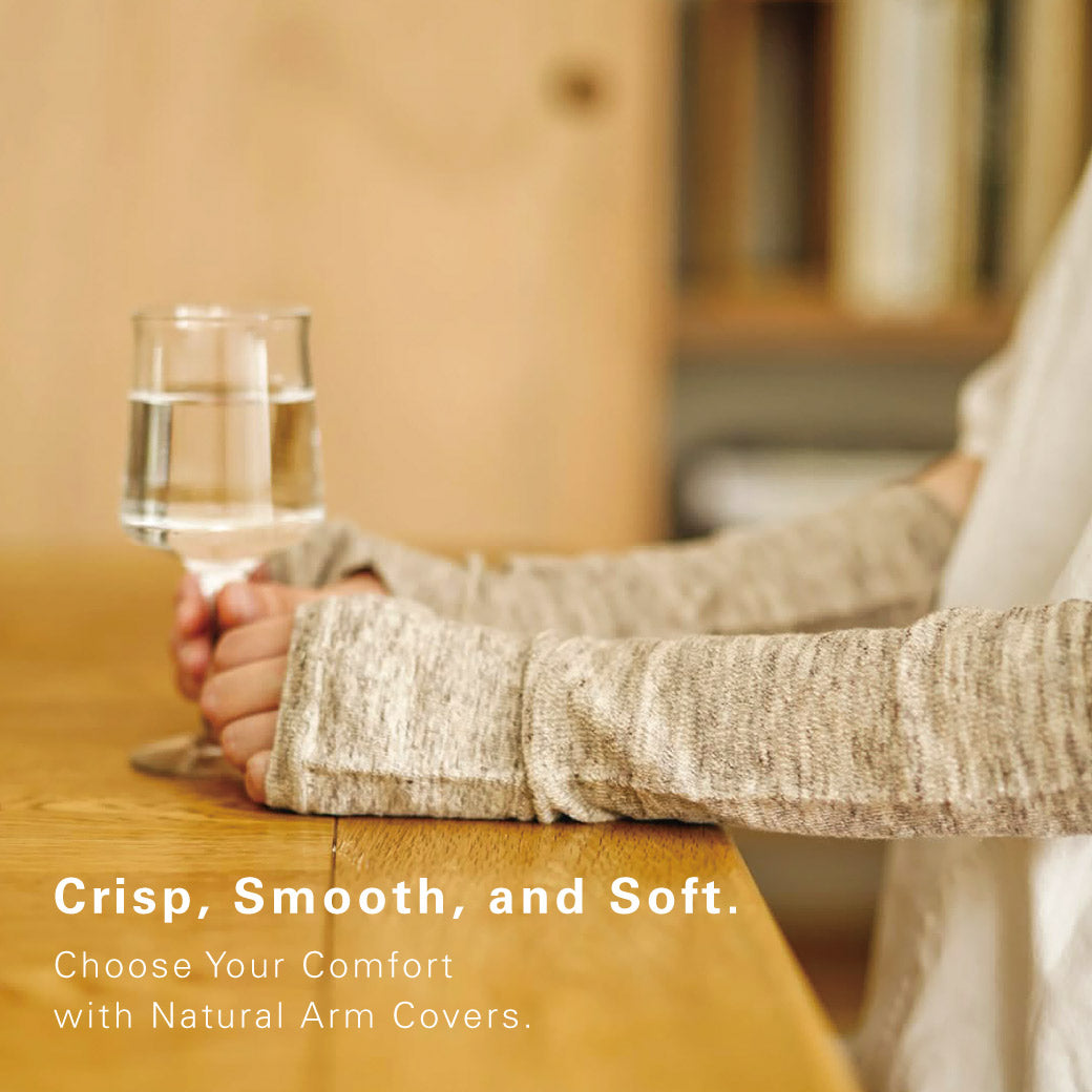 Gentle Care for Summer Skin: 3 Arm Covers Chosen by Texture