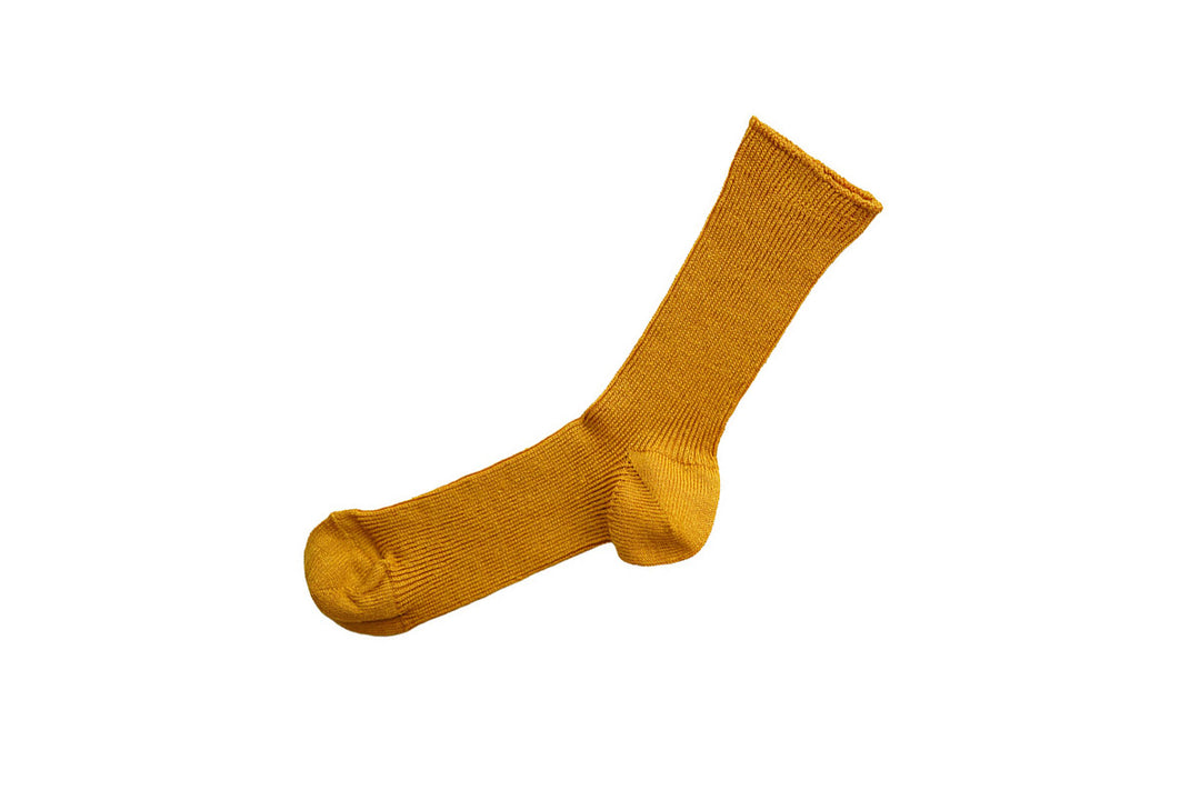 Linen Ribbed Socks