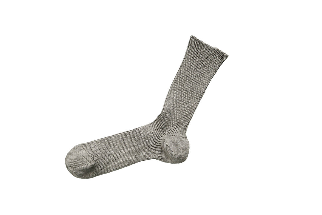 Linen Ribbed Socks
