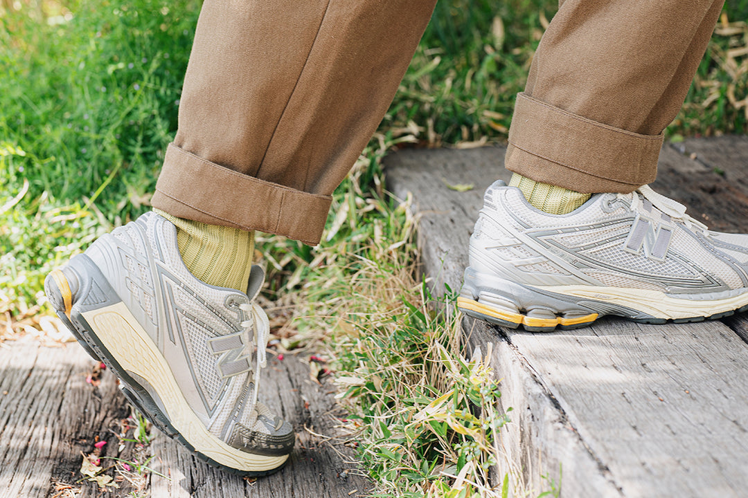 EGYPTIAN COTTON RIBBED SOCKS / NK0106