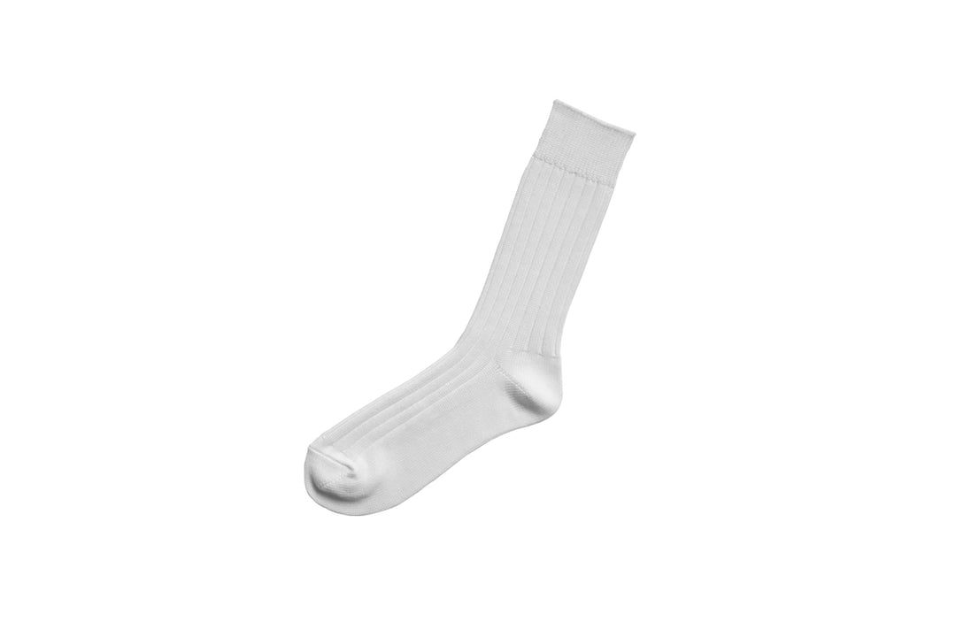 EGYPTIAN COTTON RIBBED SOCKS / NK0106