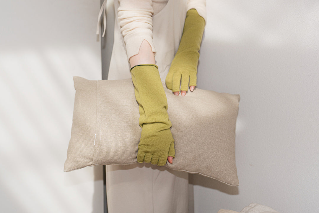 MERINO WOOL 100% ARM WARMERS / NK0114