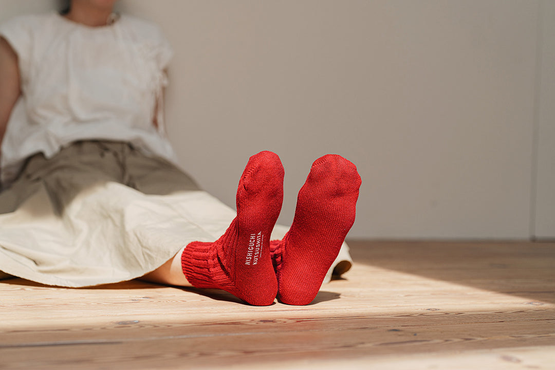 リネンリブソックス NK0202