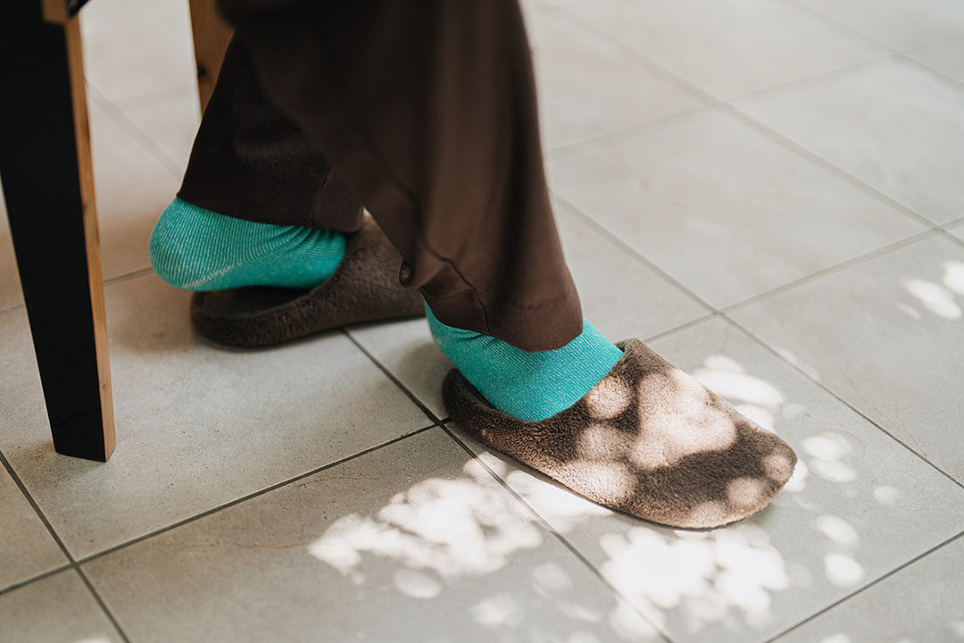 SILK COTTON LOUNGE SOCKS / NK0501