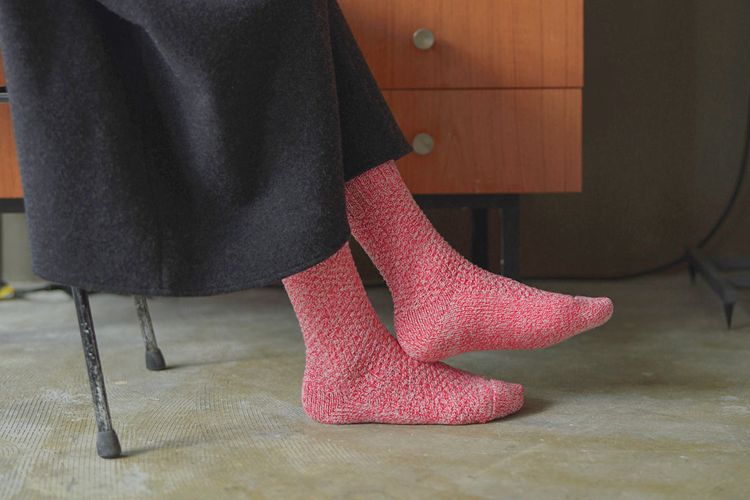 WOOL COTTON BOOT SOCKS / NK0701