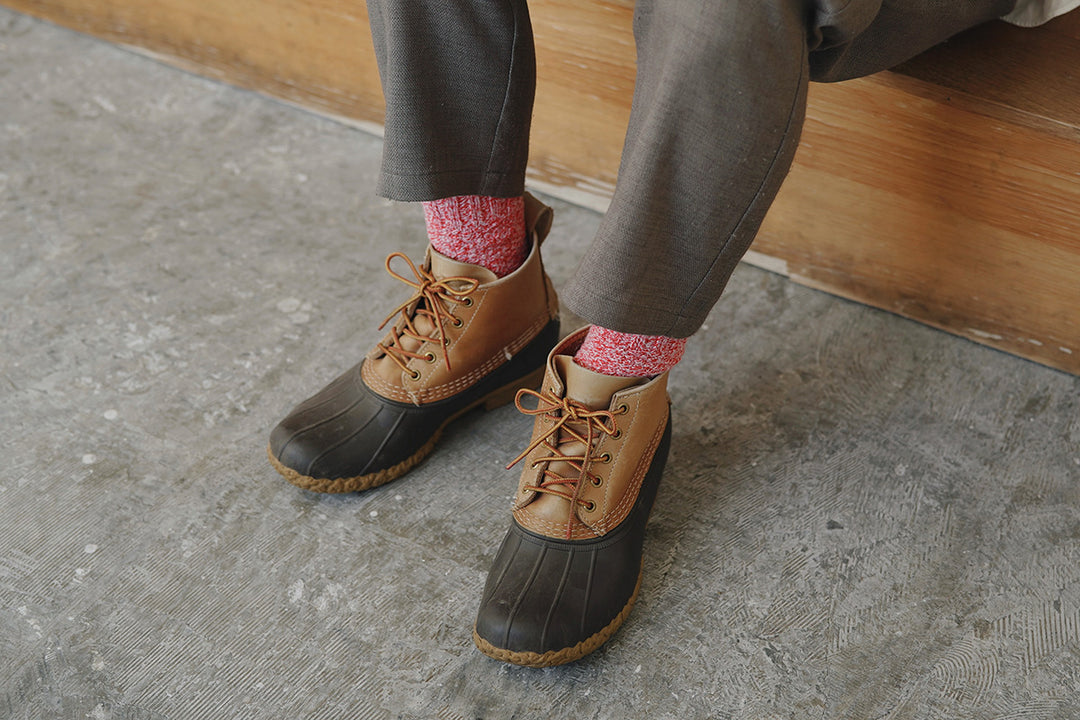 WOOL COTTON BOOT SOCKS / NK0701