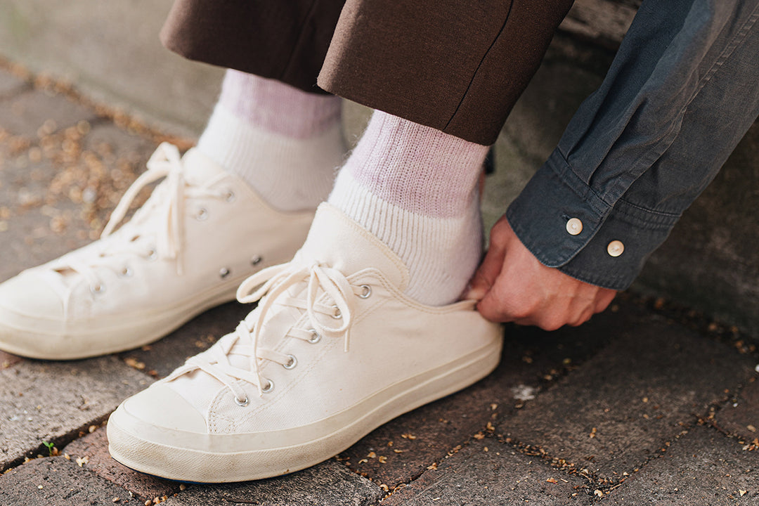 MOHAIR WOOL PILE SOCKS / NK0702