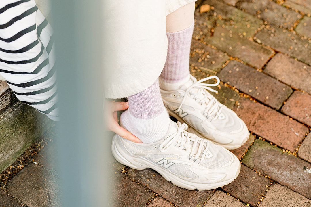 MOHAIR WOOL PILE SOCKS / NK0702