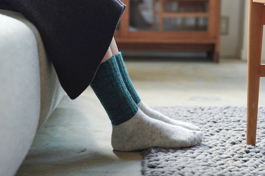 MOHAIR WOOL PILE SOCKS / NK0702