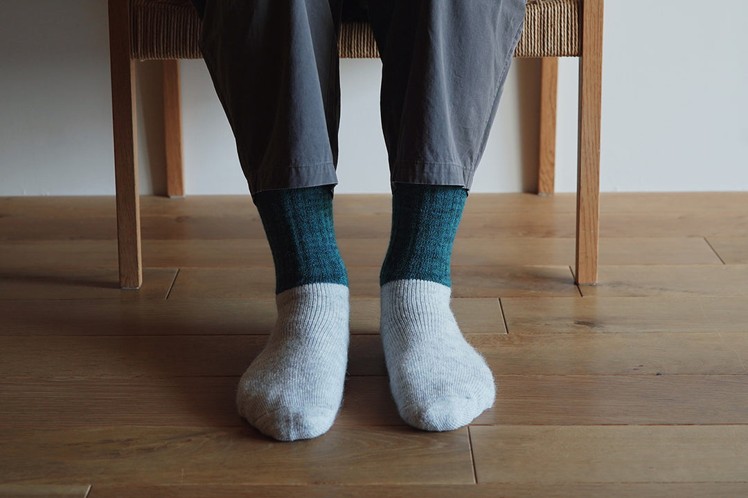 MOHAIR WOOL PILE SOCKS / NK0702