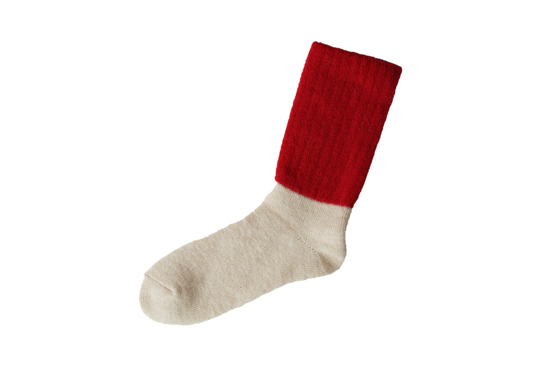 MOHAIR WOOL PILE SOCKS M