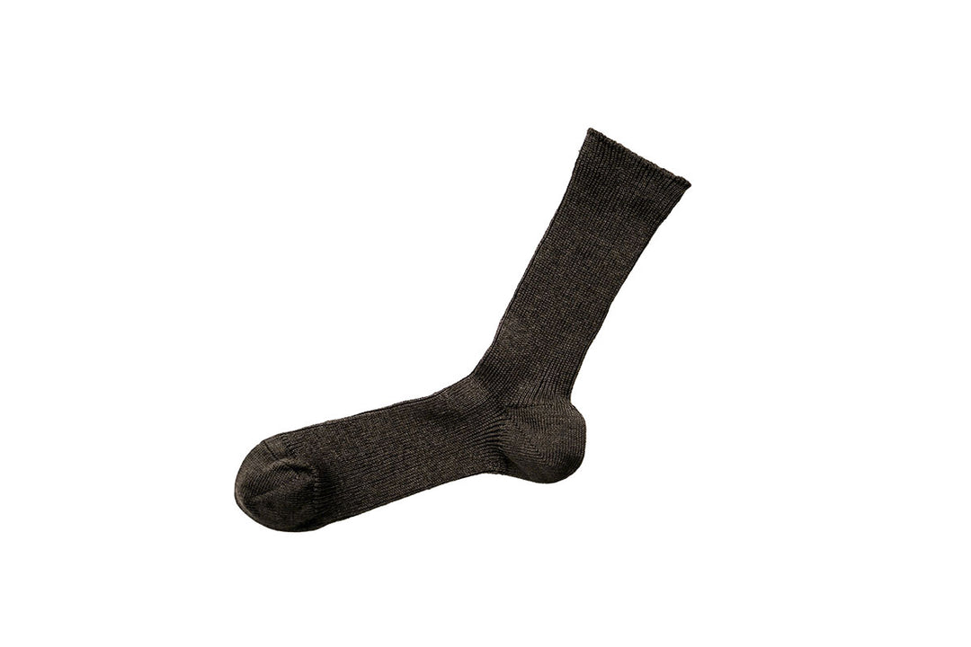 Linen Ribbed Socks
