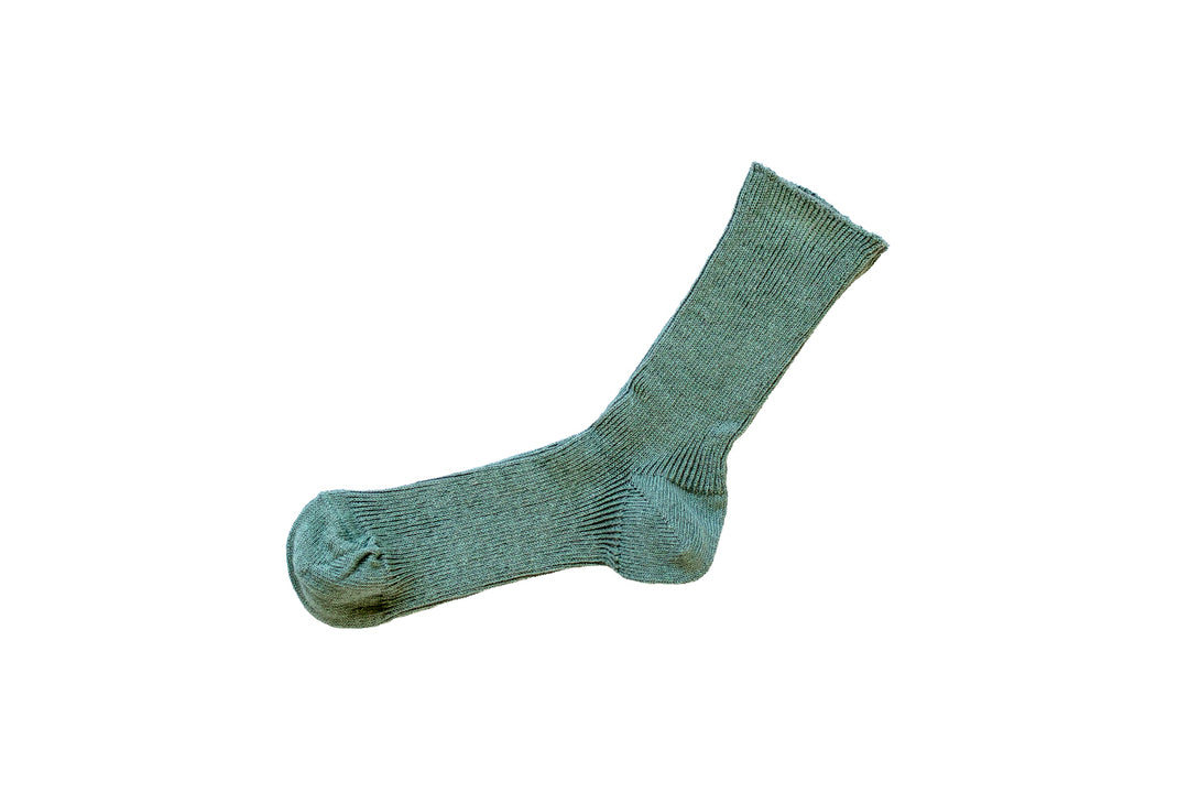 Linen Ribbed Socks