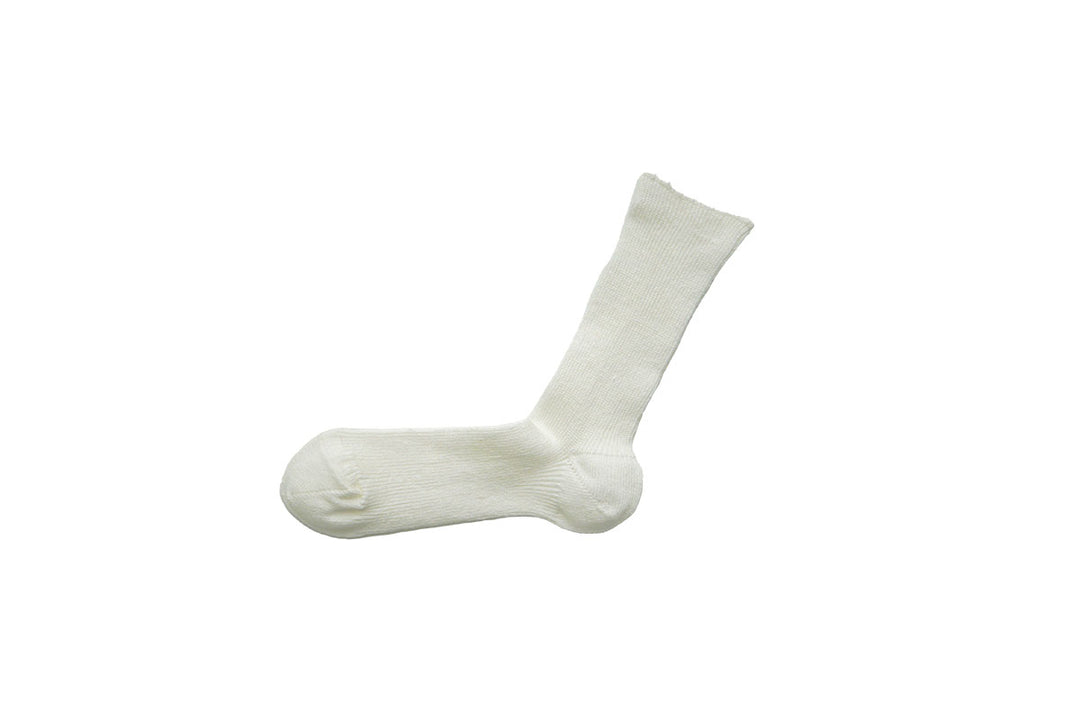 Linen Ribbed Socks