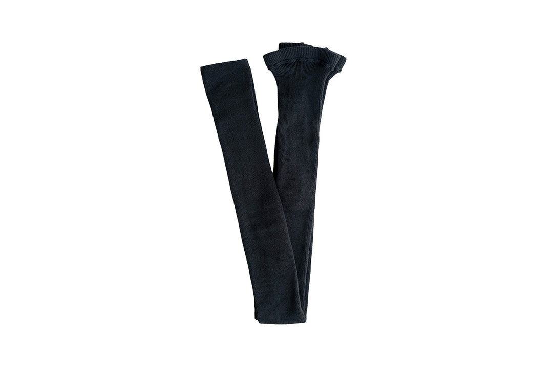 Silk Cotton Ribbed Leggings HK0701