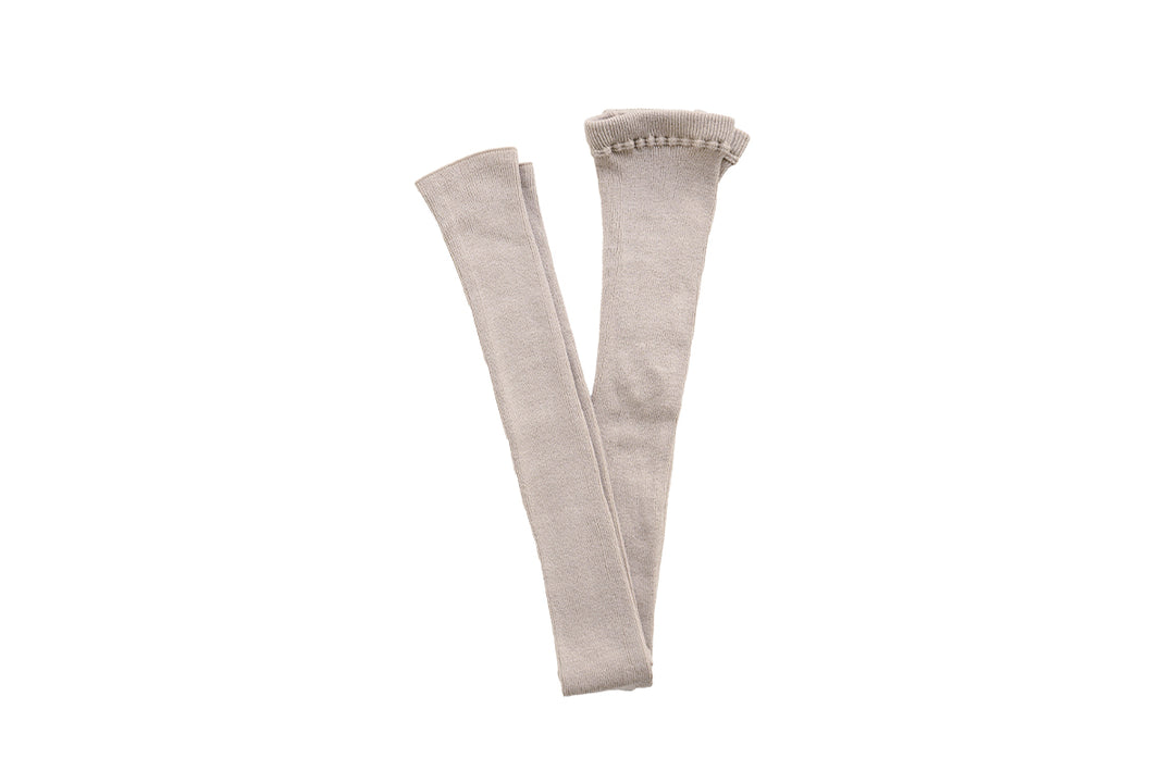 Silk Cotton Ribbed Leggings HK0701