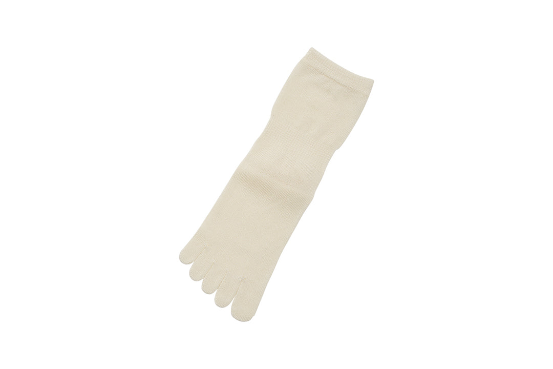 Silk Wool Five Finger Socks / memeri