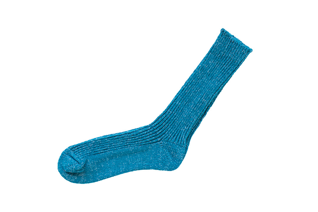 HEMP COTTON RIBBED SOCKS / NK0105
