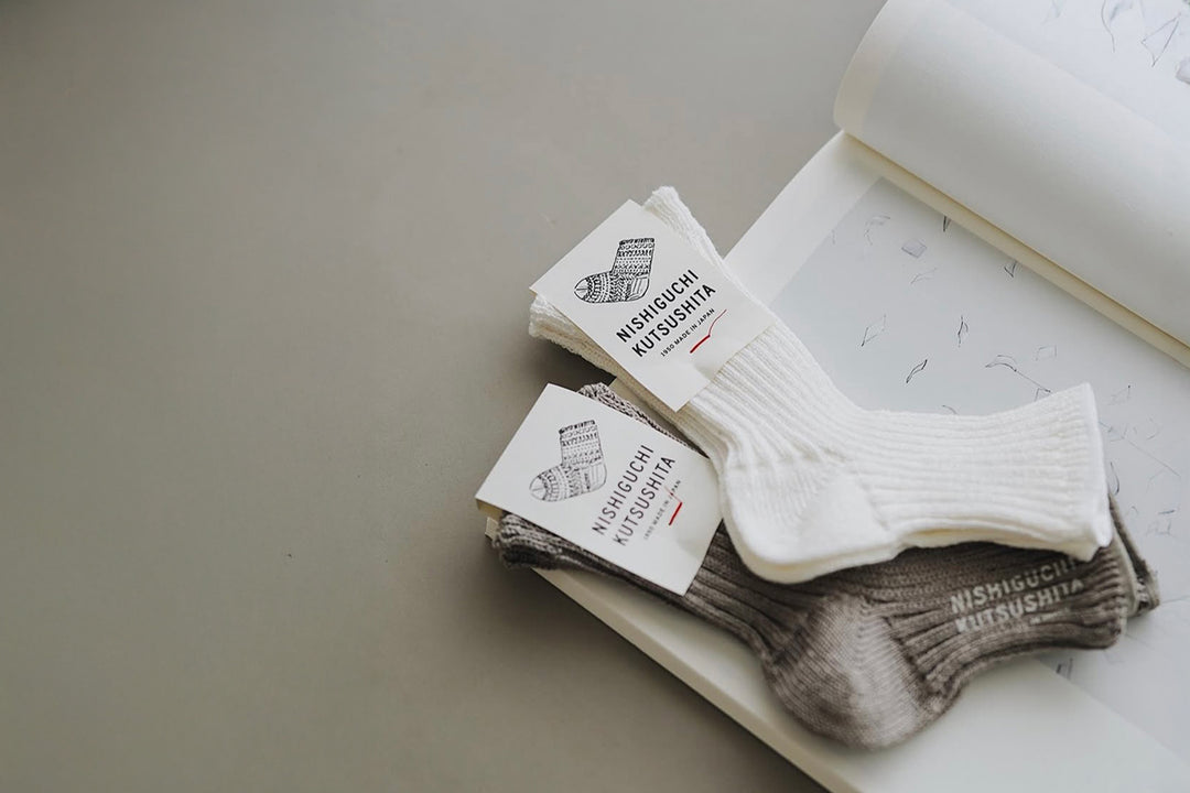 LINEN RIBBED SANDAL SOCKS / NK0302