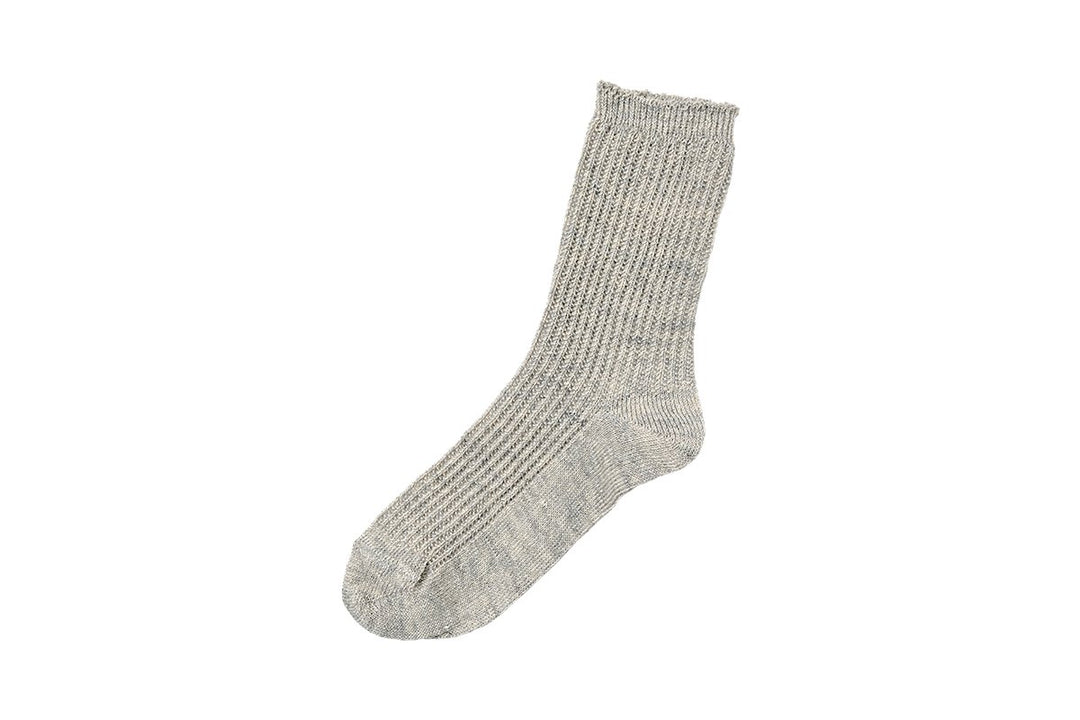 Linen Ribbed Socks / memeri