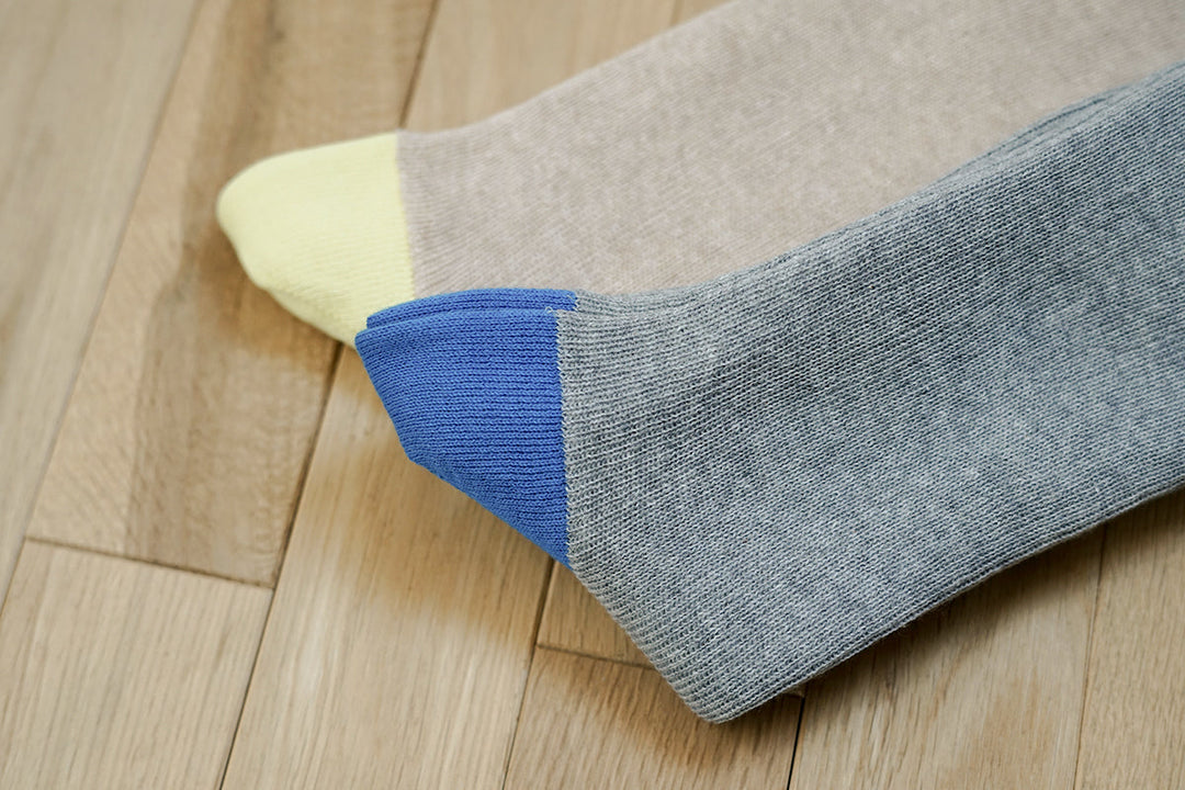 Silk Cotton Double-weave Socks / memeri