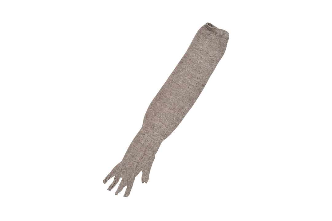 Linen Open Finger Arm Covers / memeri
