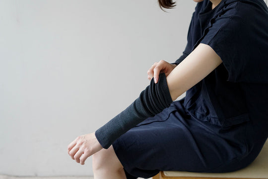 ANSPINNEN スピネン | 季節のオススメ Leg warmers : Cashmere