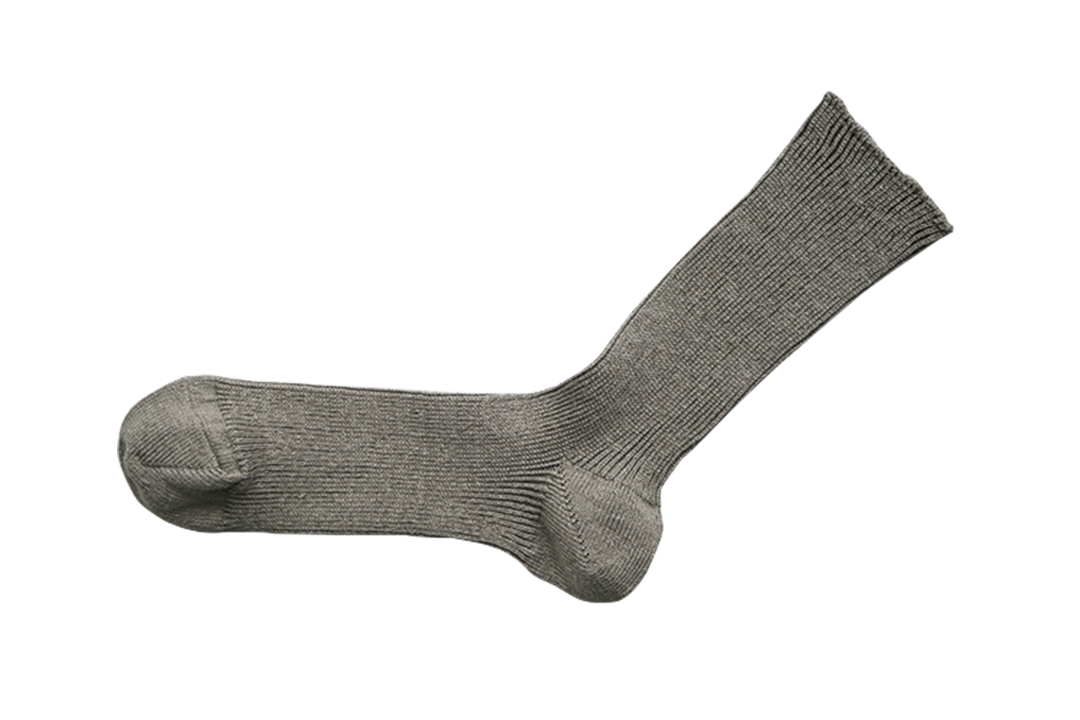 Linen Ribbed Socks