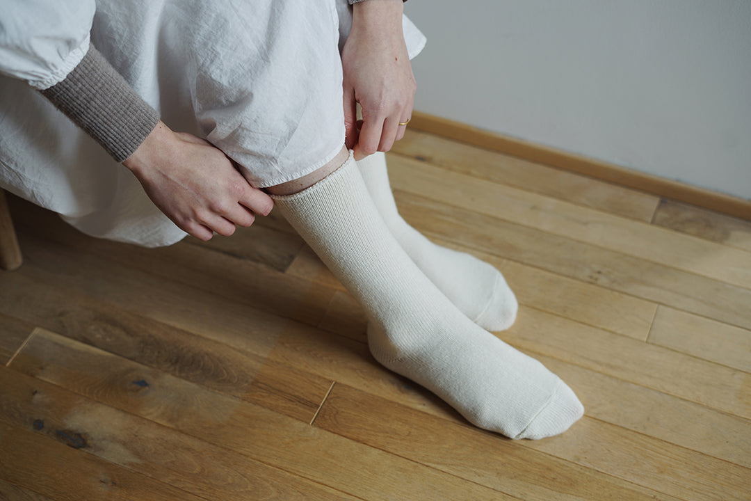 Wool Silk Socks / memeri