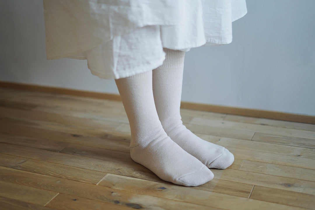 Cotton Wool Pile Socks / memeri
