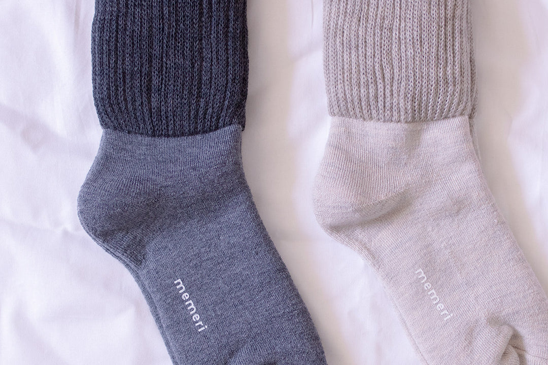 Wool Pile Leg Warmer Socks / memeri